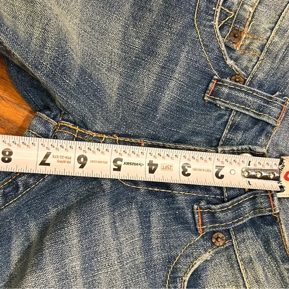 True Religion Y2K Sun Kamasutra Bobby bootcut jeans 25 - Picture 7 of 9